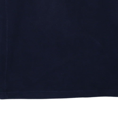 Ralph Lauren Men's Blue 1/4 Zip Cotton Sweatshirt Size S