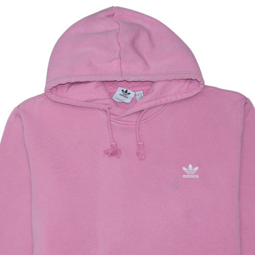 adidas Men’s Pink Pullover Hoodie XL Fleece Sportswear Sweatshirt