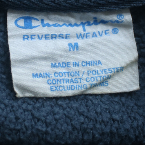 Champion Women’s Blue Reverse Weave Crew Neck Sweatshirt Size M