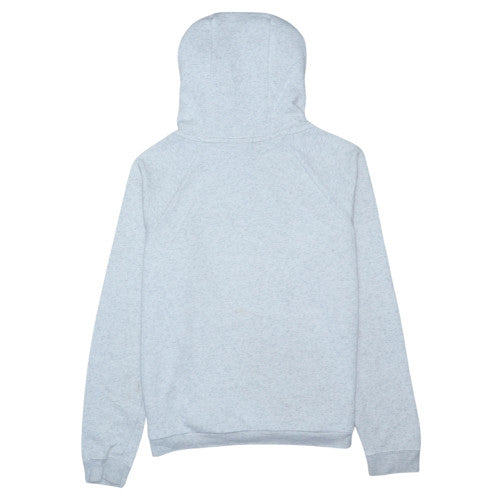 Nike Womens Grey Pullover Hoodie XS Cotton Blend Logo Sweatshirt