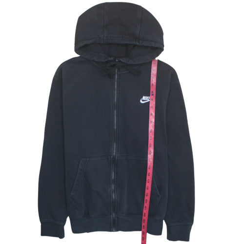 Nike Men's Black Full Zip Hoodie M Fleece Sportswear