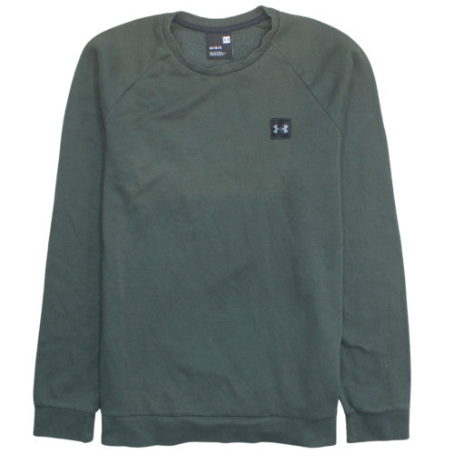 Under Armour Men's Green Crew Neck Pullover Sweatshirt Size L