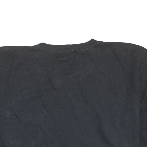 Dickies Men's Black 3XLT Relaxed Fit Cotton Work T-Shirt