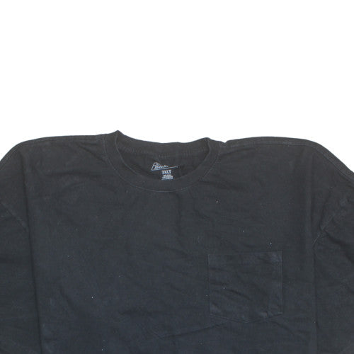 Dickies Men's Black 3XLT Relaxed Fit Cotton Work T-Shirt