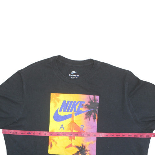 Nike Men's Black XXL Graphic Air Beach Classic Short Sleeve T-Shirt