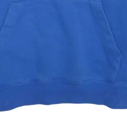 Nike Men's Blue Pullover Hoodie M Regular Fit Fleece Sportswear