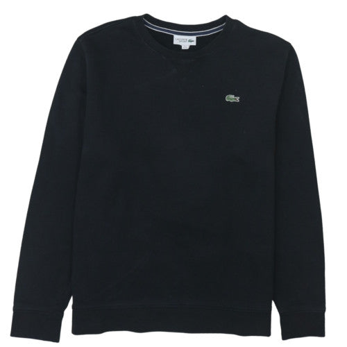 Lacoste Men's Black 3XL Crew Neck Pullover Sweatshirt
