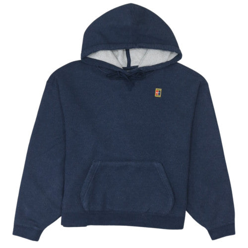 Nike Women’s Navy Pullover Hoodie M Loose Fit Fleece Sweatshirt
