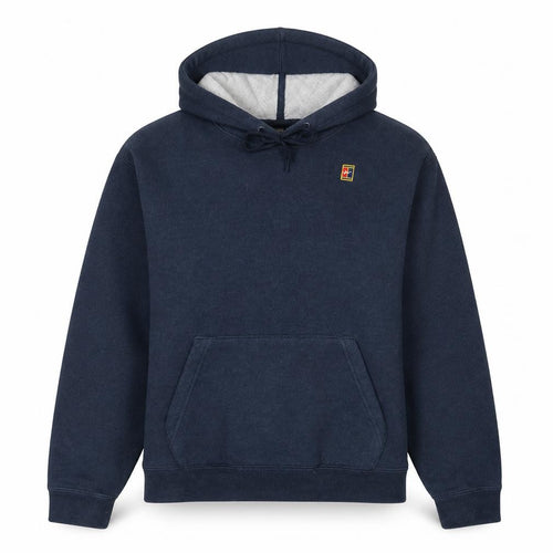 Nike Women’s Navy Pullover Hoodie M Loose Fit Fleece Sweatshirt