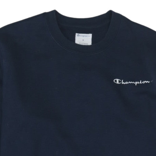 Champion Men's Blue Crew Neck Pullover Sweatshirt Size M