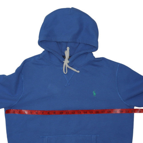 Polo Ralph Lauren Men's Blue Pullover Hoodie Size M