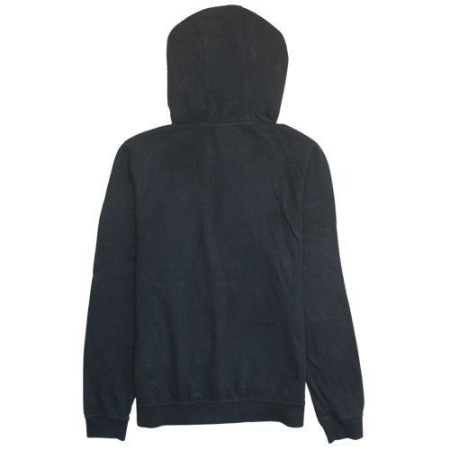 Nike Men's Black Pullover Hoodie M Logo Fleece Sweatshirt
