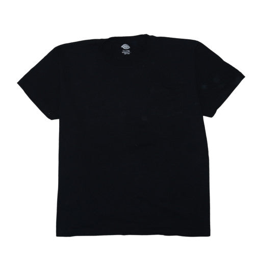 Dickies Mens Black 3XLT Cotton Crew Neck Short Sleeve T-Shirt