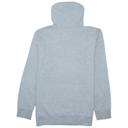 Quiksilver Men's Grey Pullover Hoodie Size L Regular Fit Fleece