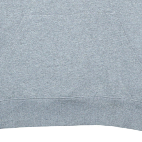 Quiksilver Men's Grey Pullover Hoodie Size L Regular Fit Fleece