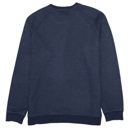 Adidas Men's Blue Crew Neck Pullover Sweatshirt Size M