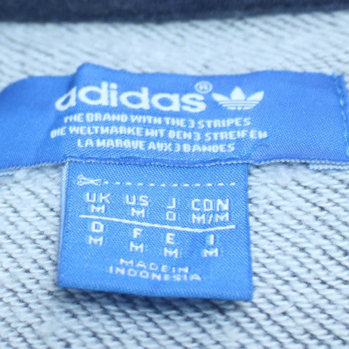 Adidas Men's Blue Crew Neck Pullover Sweatshirt Size M