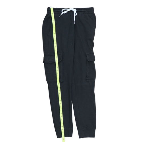 Champion Men's Black Joggers Small Fleece Cargo Activewear Trousers