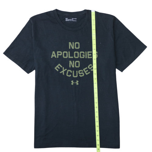 Under Armour Men's Black XL HeatGear Graphic Sports T-Shirt