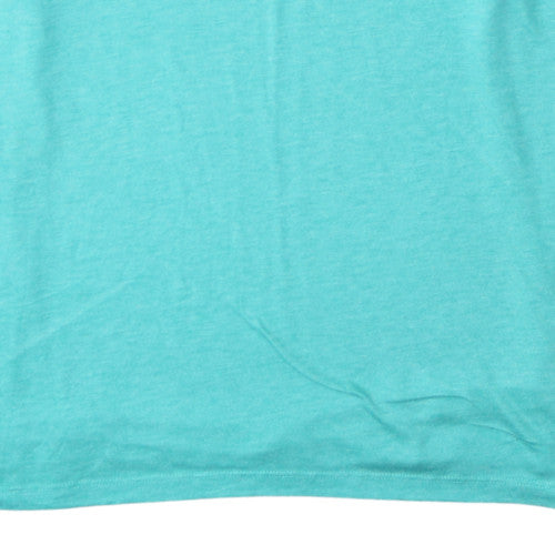Adidas Men's Aqua Blue Freelift Aeroready Crew Neck T-Shirt XL
