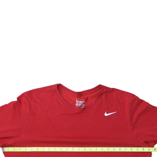 Nike Men's Red Dri-Fit Crew Neck Athletic T-Shirt XXL