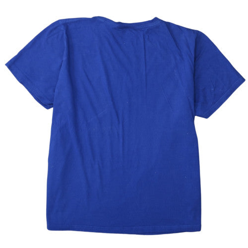 New Era Men's Blue 2XL Crew Neck Sports Graphic T-Shirt