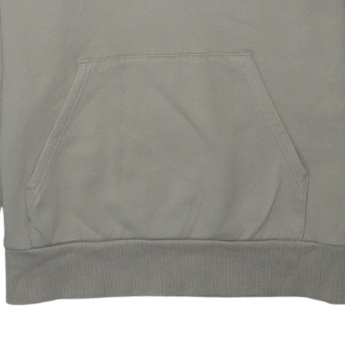 Carhartt Mens Beige XL Pullover Hoodie Embroidered Logo Fleece