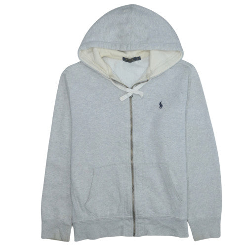 Polo Ralph Lauren Men's Grey Full Zip Hoodie Size M