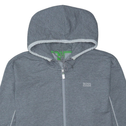 Hugo Boss Men's Grey Full Zip Hoodie XL