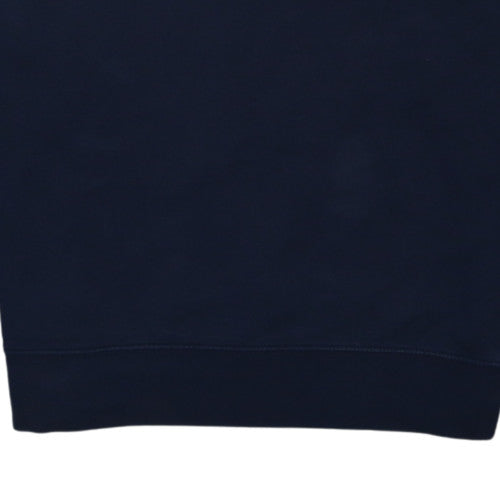 Patagonia Men's Navy Sweatshirt L Regular Fit Organic Cotton Pullover