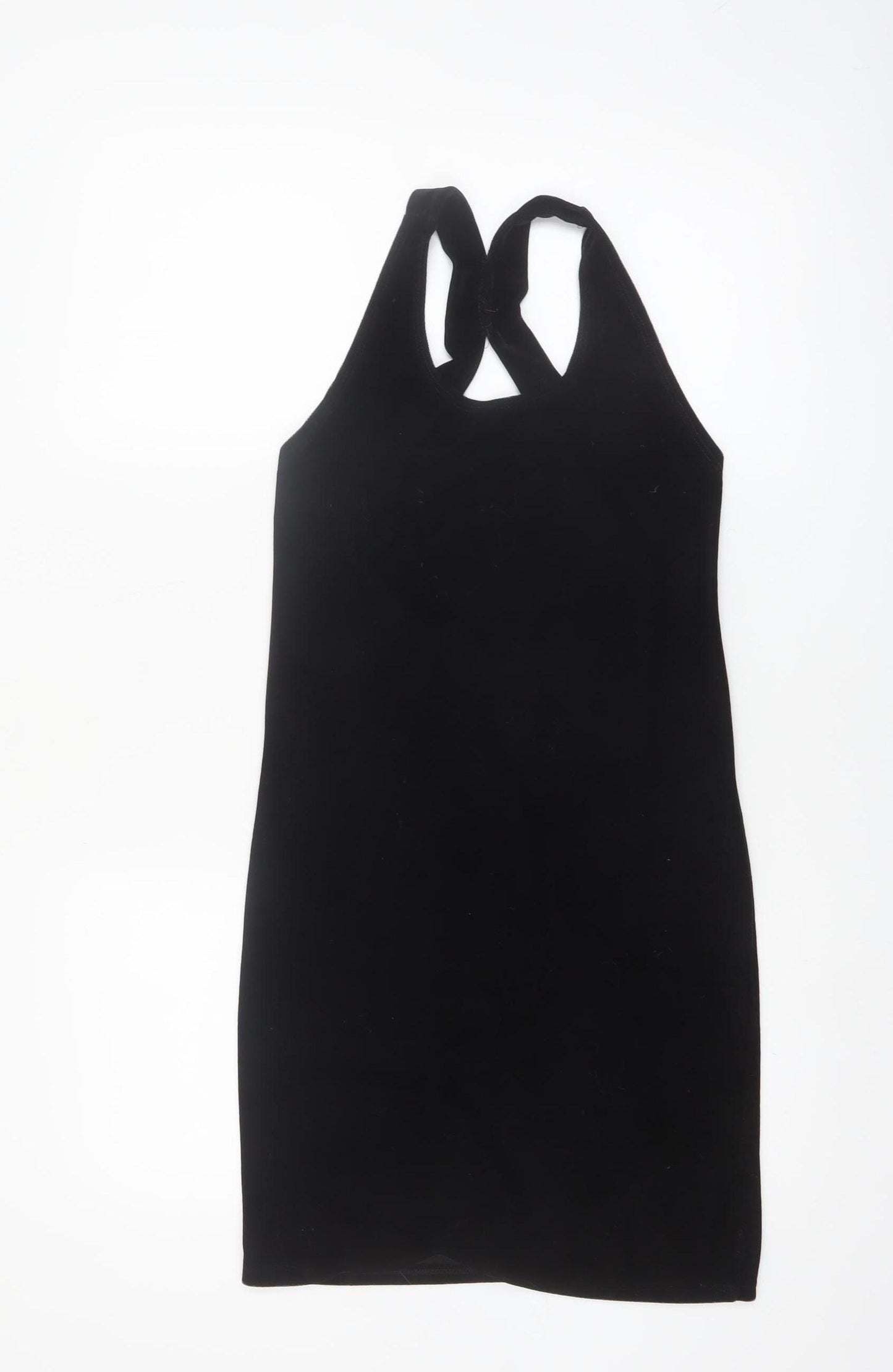 I Don't Ask Why Women's Black Bodycon Short Dress One Size