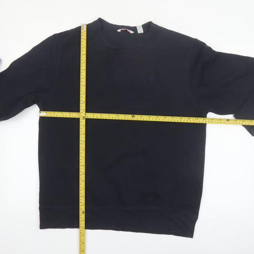 IZOD Men's Black M Pullover Crew Neck Fleece Sweatshirt