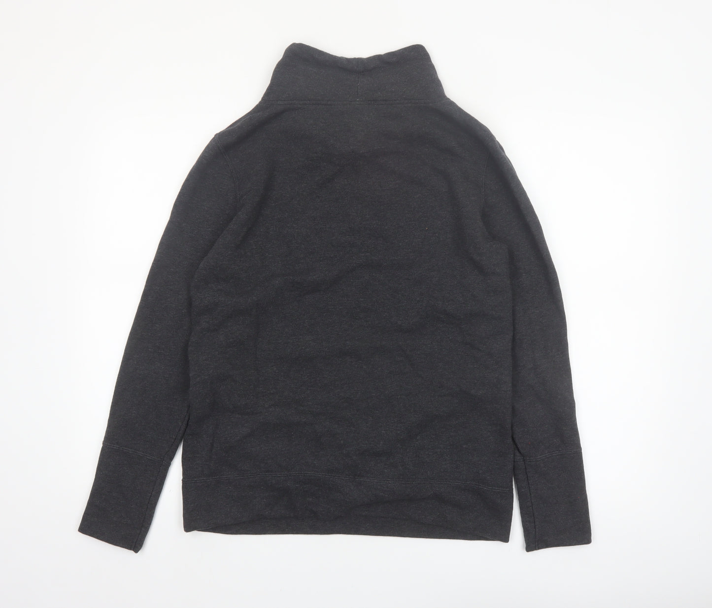 Puma Women’s Black Funnel Neck Pullover Sweatshirt Size 12
