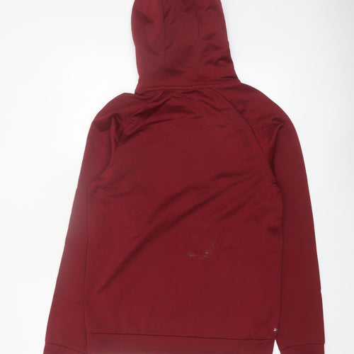 Nike Men's Red Dri-Fit Pullover Hoodie Size S Sportswear