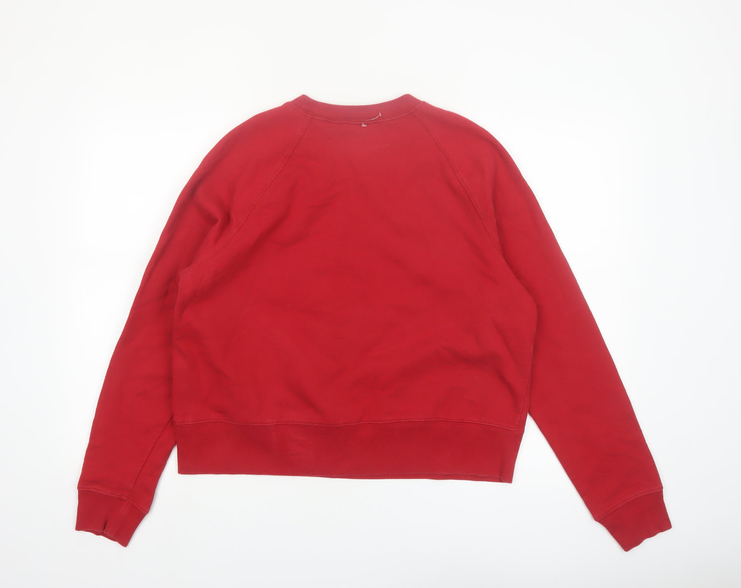 Route 66 Women Red Crew Neck Pullover Sweatshirt XL Air Corps Graphic