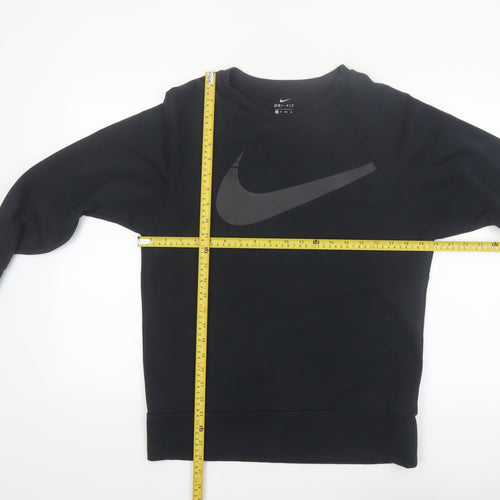 Nike Men's Black Dri-FIT XS Crew Neck Pullover Sweatshirt