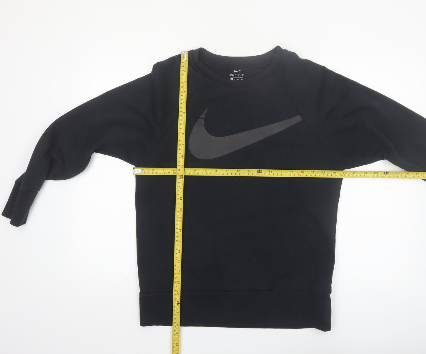 Nike Men's Black Dri-FIT XS Crew Neck Pullover Sweatshirt