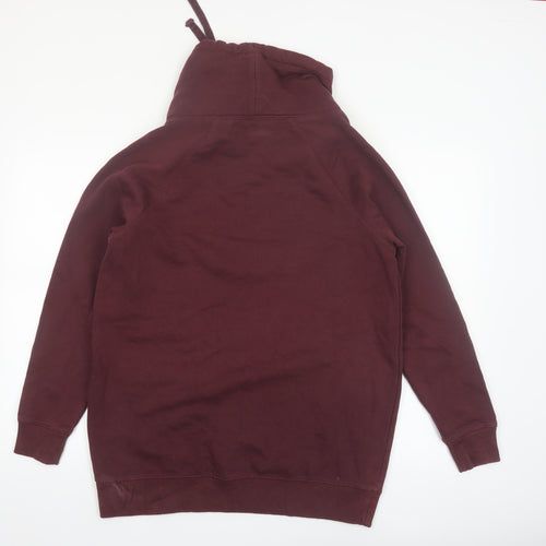 Calvin Klein Jeans Men’s Brown High Neck Sweatshirt M Pullover Fleece