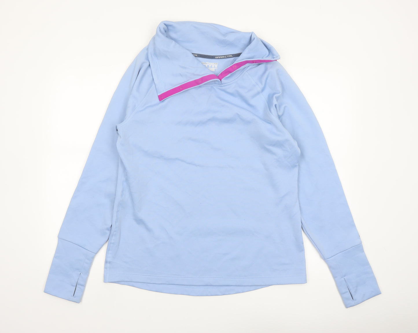 Champion Women Blue Pullover Sweatshirt Size L Warm Control