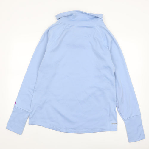 Champion Women Blue Pullover Sweatshirt Size L Warm Control