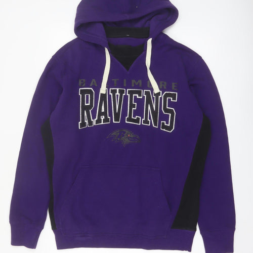 NFL Baltimore Ravens Men’s Purple Pullover Hoodie Size L
