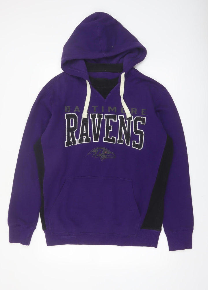 NFL Baltimore Ravens Men’s Purple Pullover Hoodie Size L