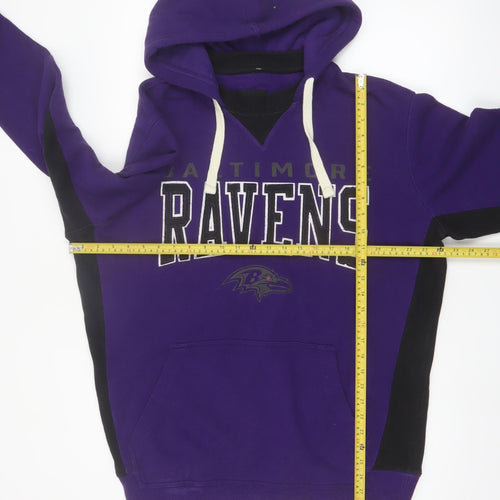 NFL Baltimore Ravens Men’s Purple Pullover Hoodie Size L