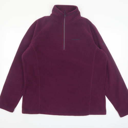 Craghoppers Women’s Purple Fleece Pullover Sweatshirt UK 18