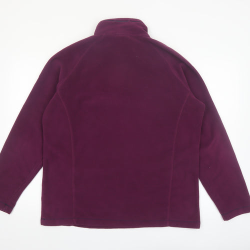 Craghoppers Women’s Purple Fleece Pullover Sweatshirt UK 18