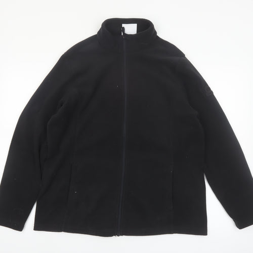 TOG24 Women's Black Fleece Full Zip Jacket Size 14