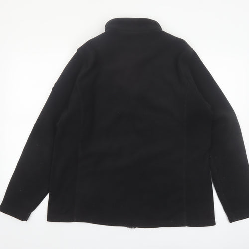 TOG24 Women's Black Fleece Full Zip Jacket Size 14