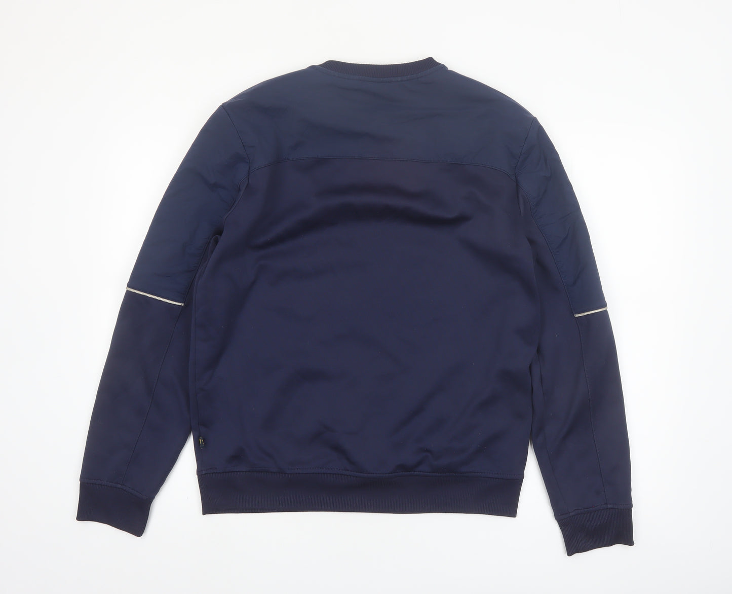 Lyle & Scott Men’s Blue Crew Neck Pullover Sweatshirt M Sports Style
