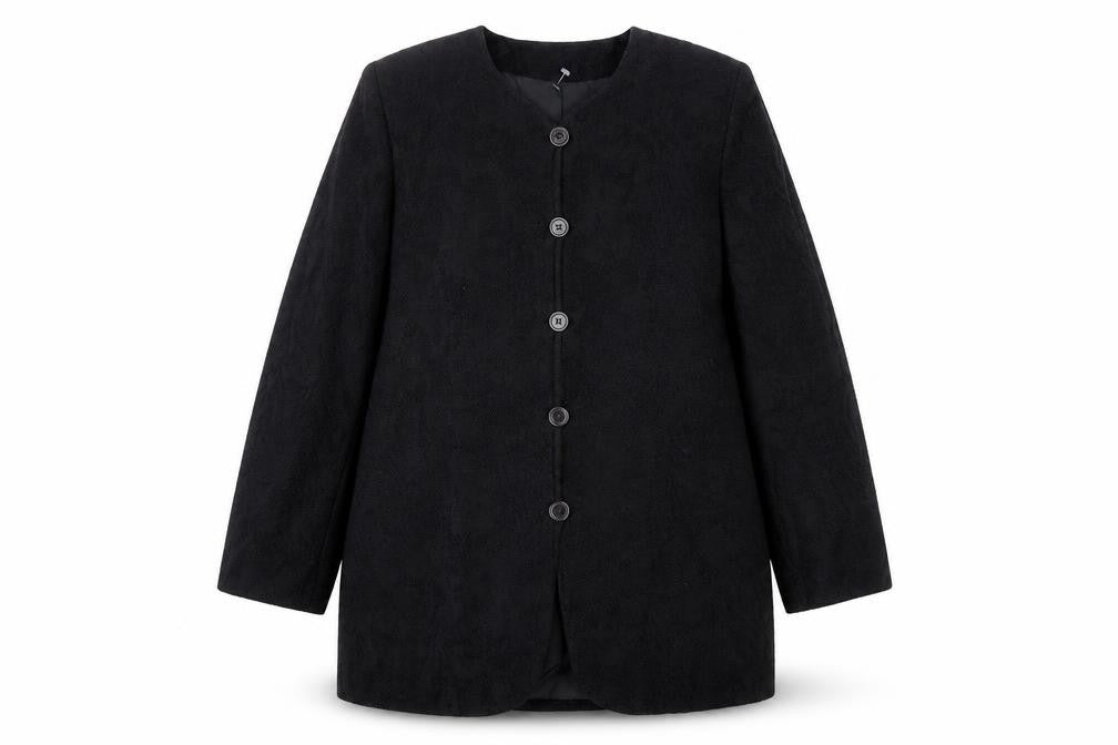 Marks and Spencer Women’s Black Classic Long Sleeve Mid-Length Coat Size 16