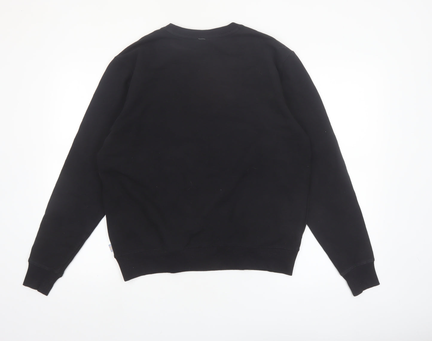 Fila Men's Black Crew Neck Pullover Sweatshirt Size M